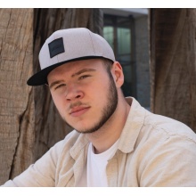 Smith&Miller Basecap Davis Snapback Cap grey/black - 1 piece